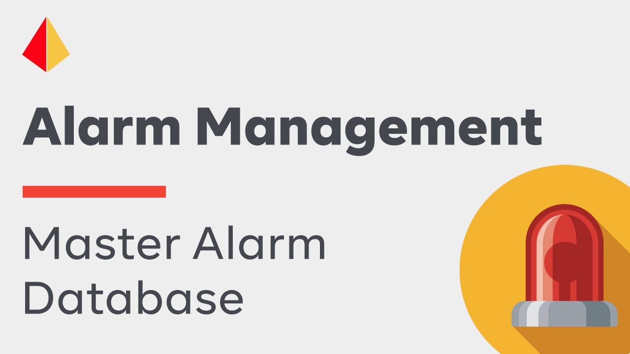 Master the Destiny of Your Alarm System with a Master Alarm Database