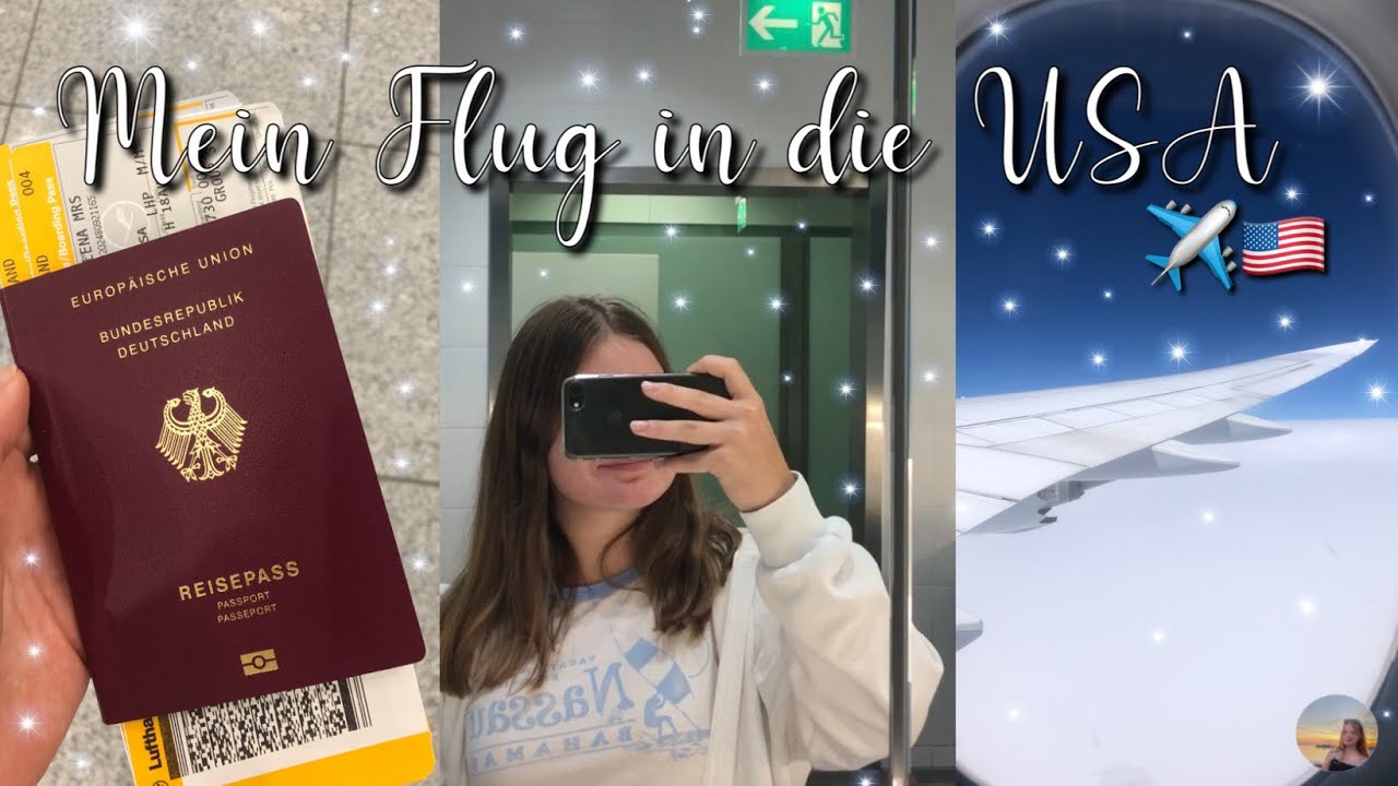 Mein Flug in die USA // Auslandsjahr 2022/23 USA Internat🇺🇸// lena