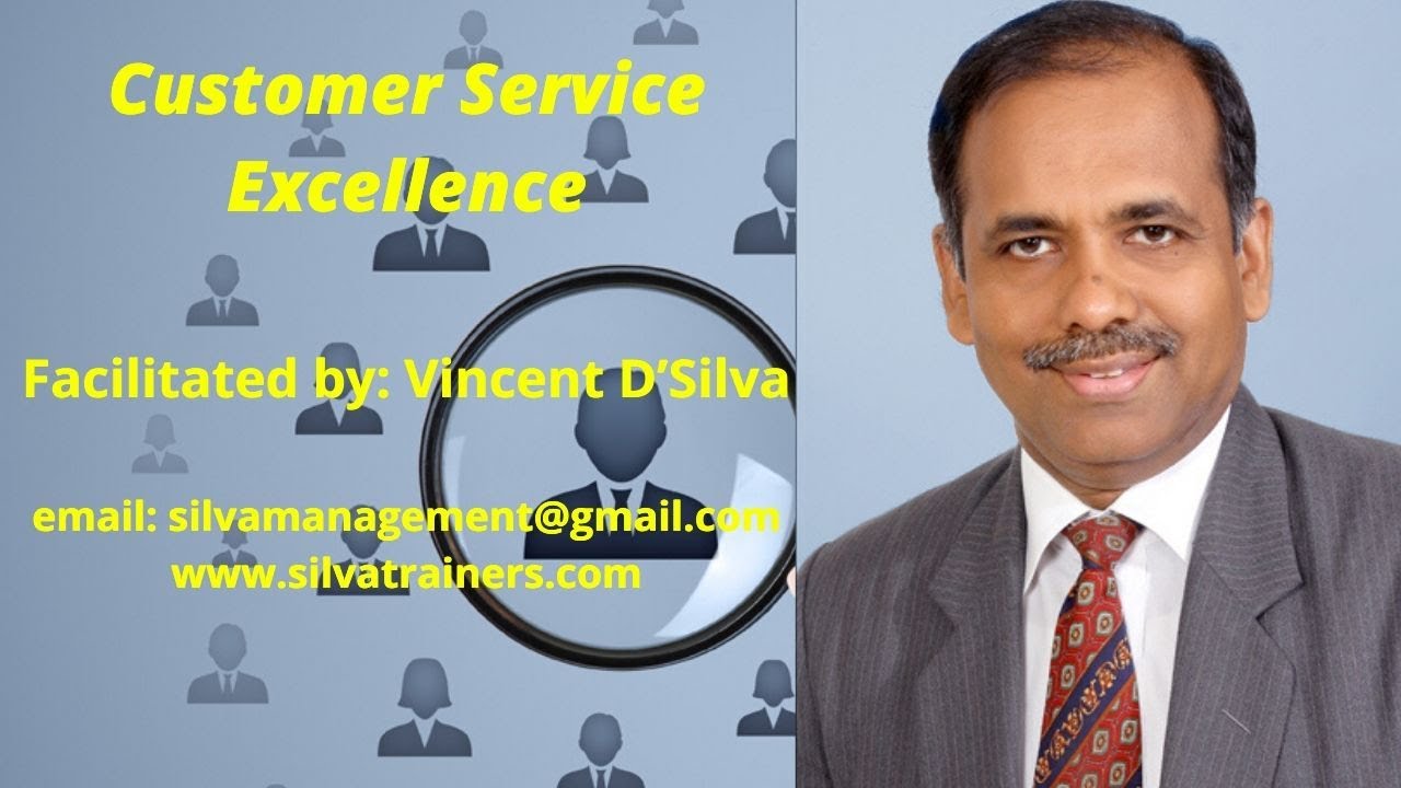 CUSTOMER SERVICE EXCELLENCE | Vincent D'Silva