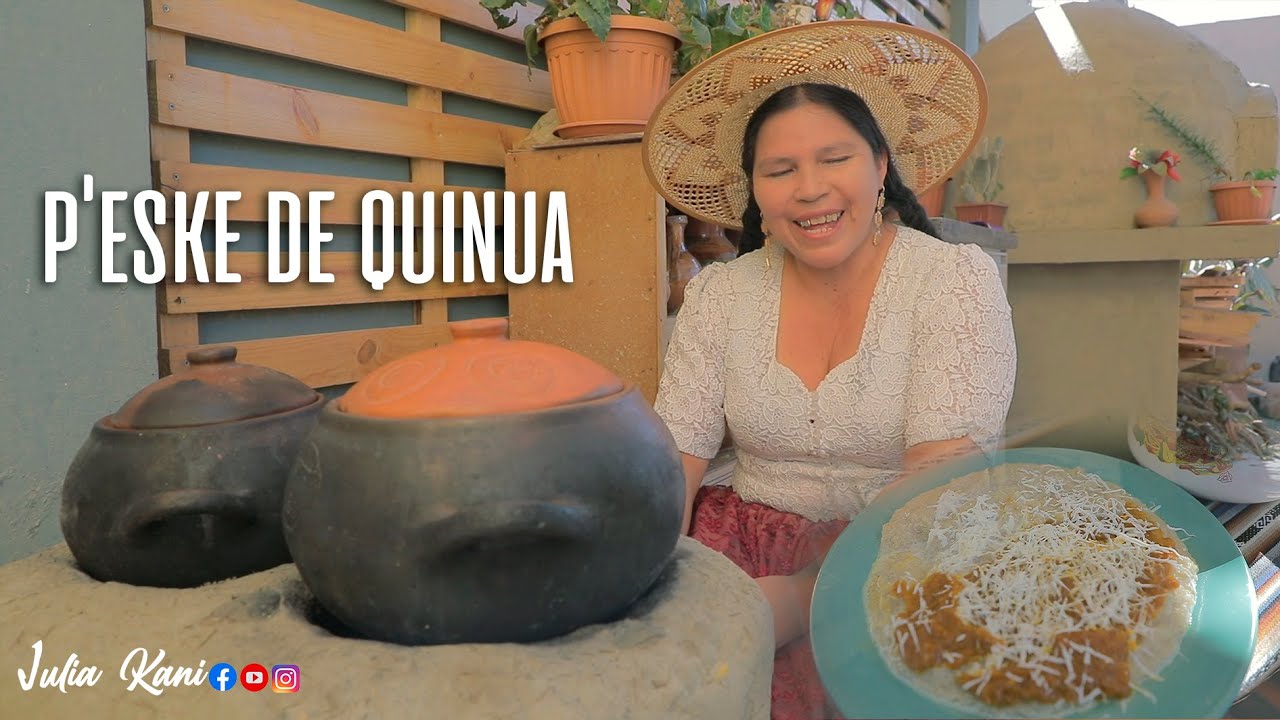 P'eske de Quinua - hecho a la leña