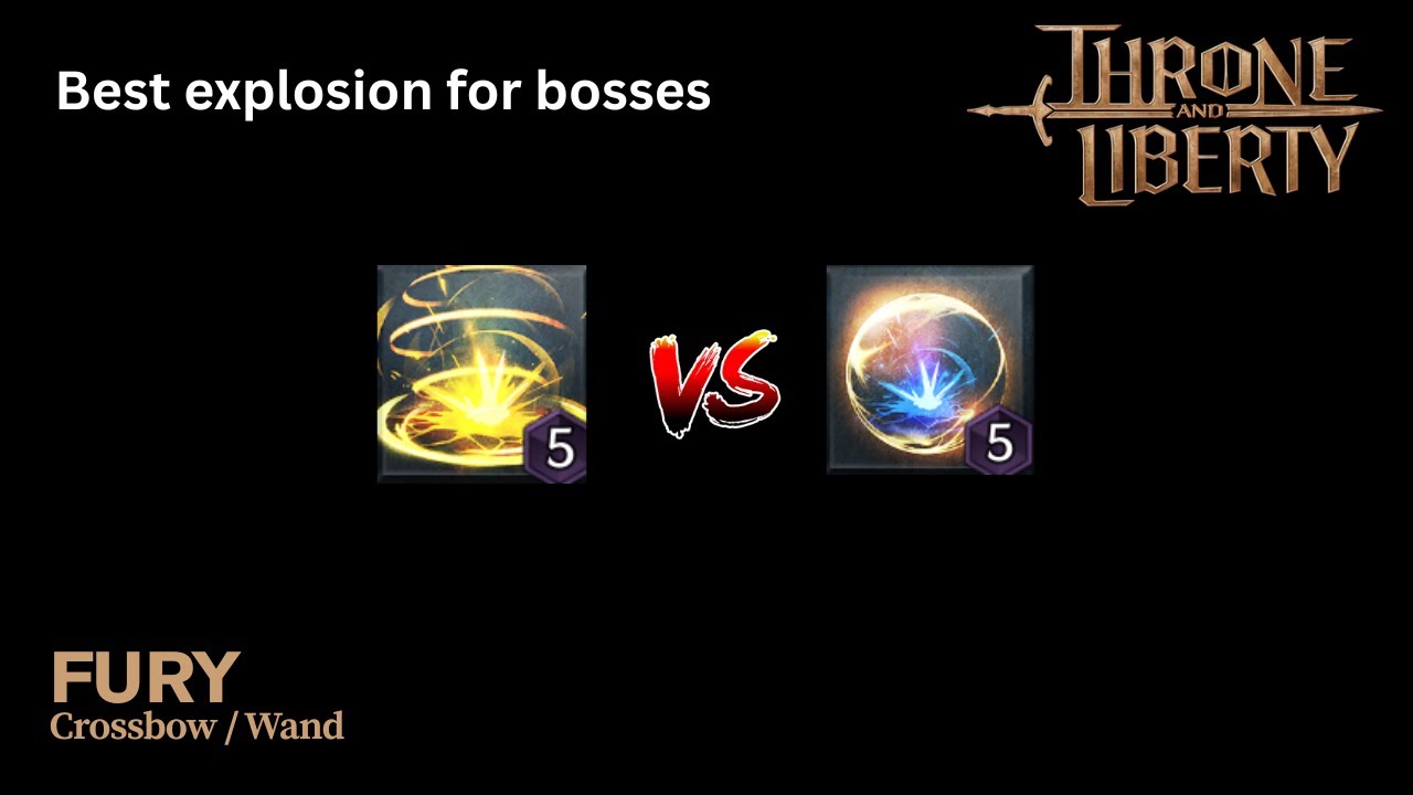 Curse Explosion vs Dark Explosion - Throne and Liberty