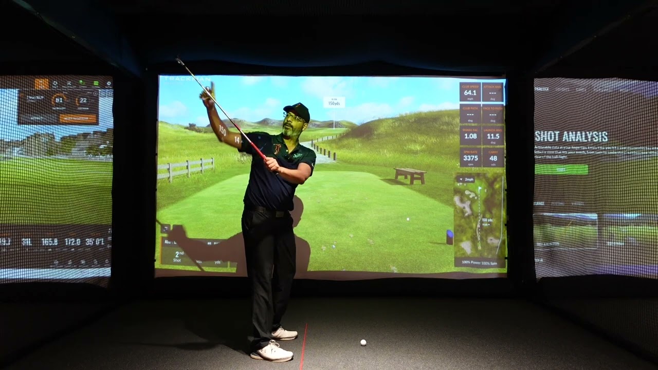 Golf swing answer - balance point of the golf club