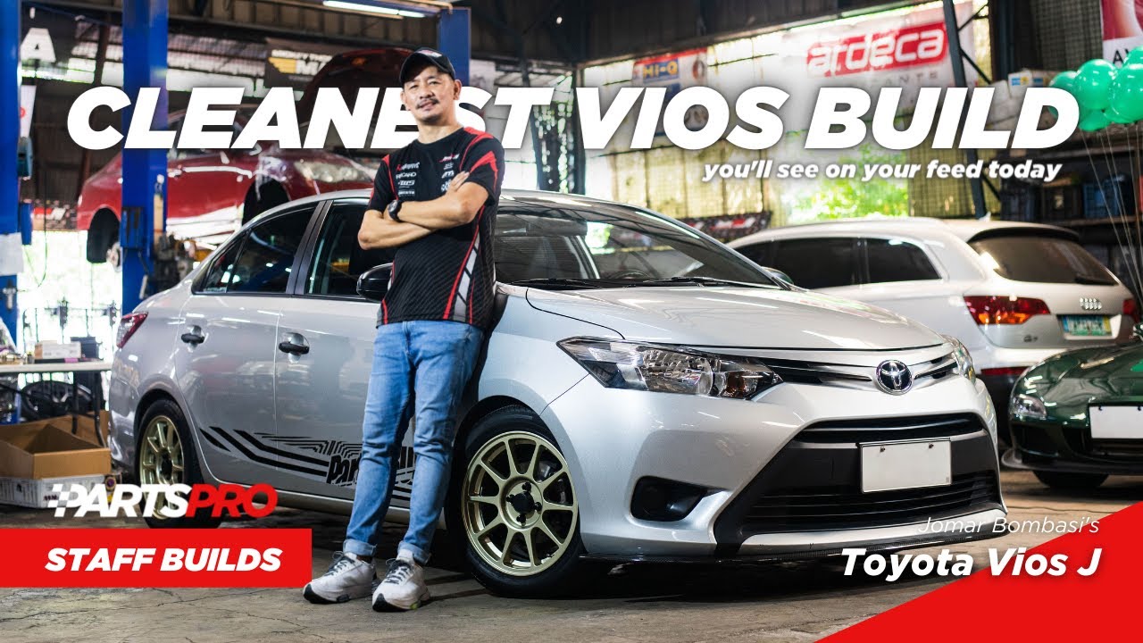 CLEANEST VIOS BUILD YOU'LL SEE | Toyota Vios of Jomar Bombasi | PartsPro Staff Builds