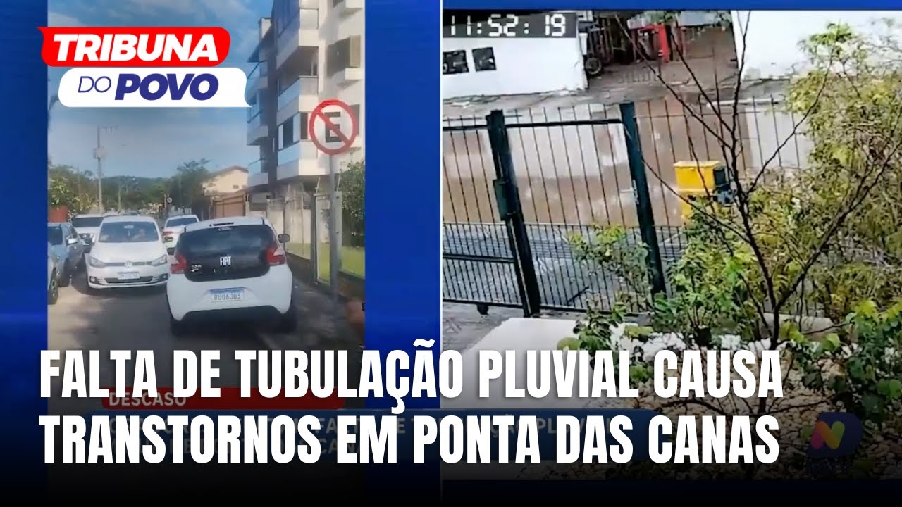 Moradores denunciam ausência de drenagem em rua do Norte da Ilha