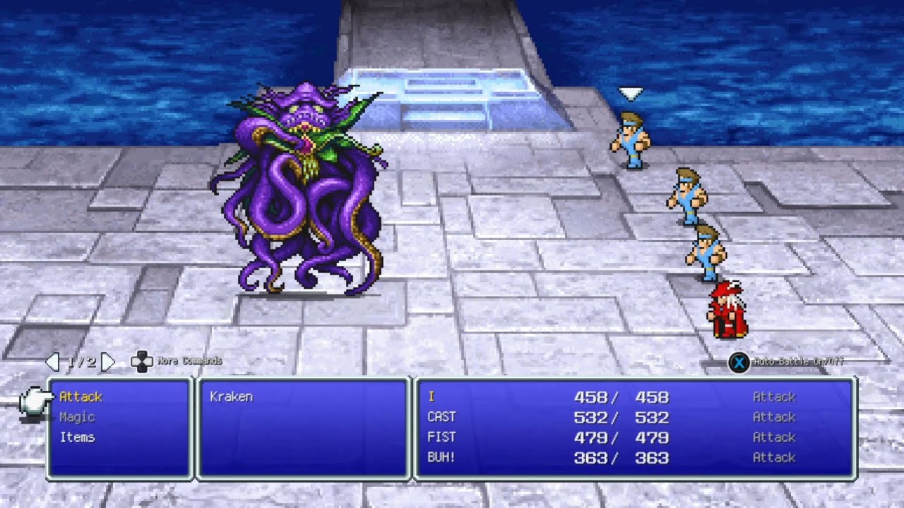 Оми играет в Final Fantasy 1 Pixel Remaster, часть 14.