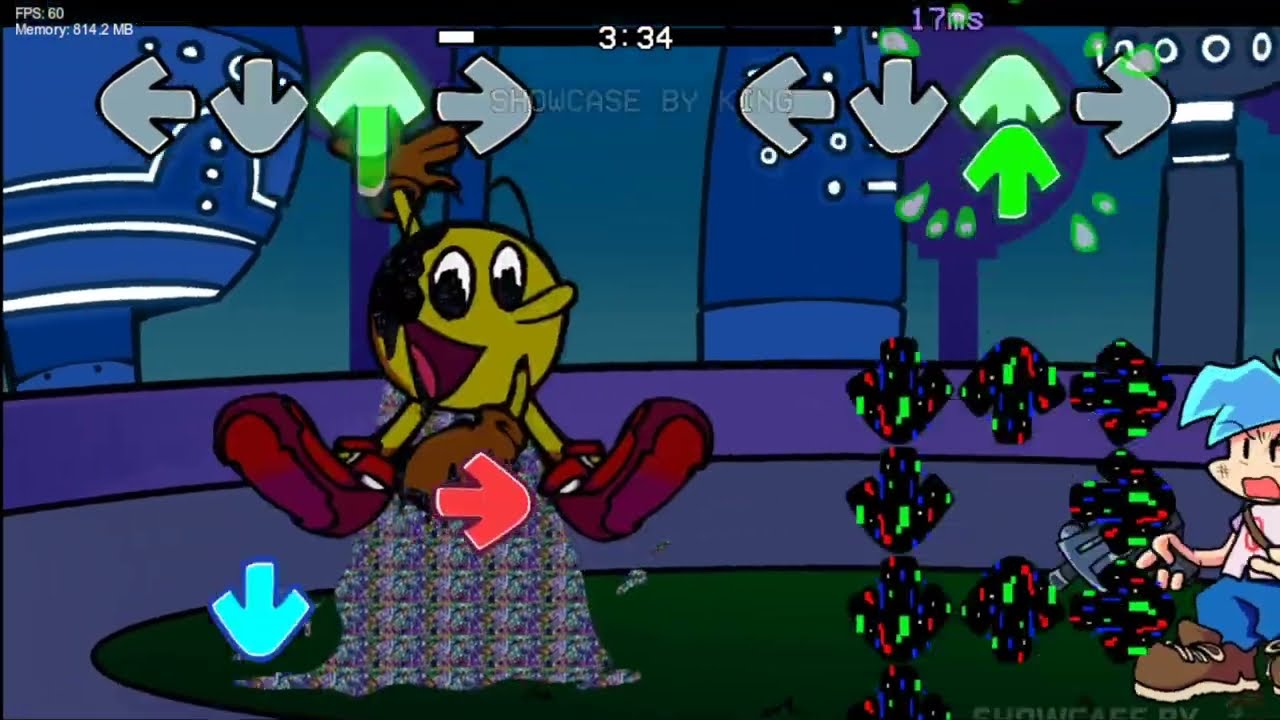 Friday Night Funkin' New VS Glitched Pacman | Pibby X FNF Mod