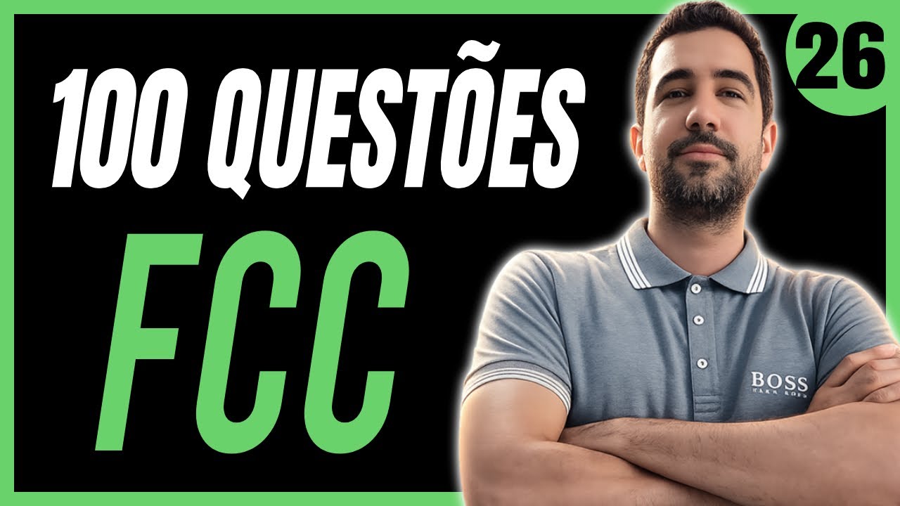 100 Questões FCC | Matemática e Raciocínio Lógico | Questão 26