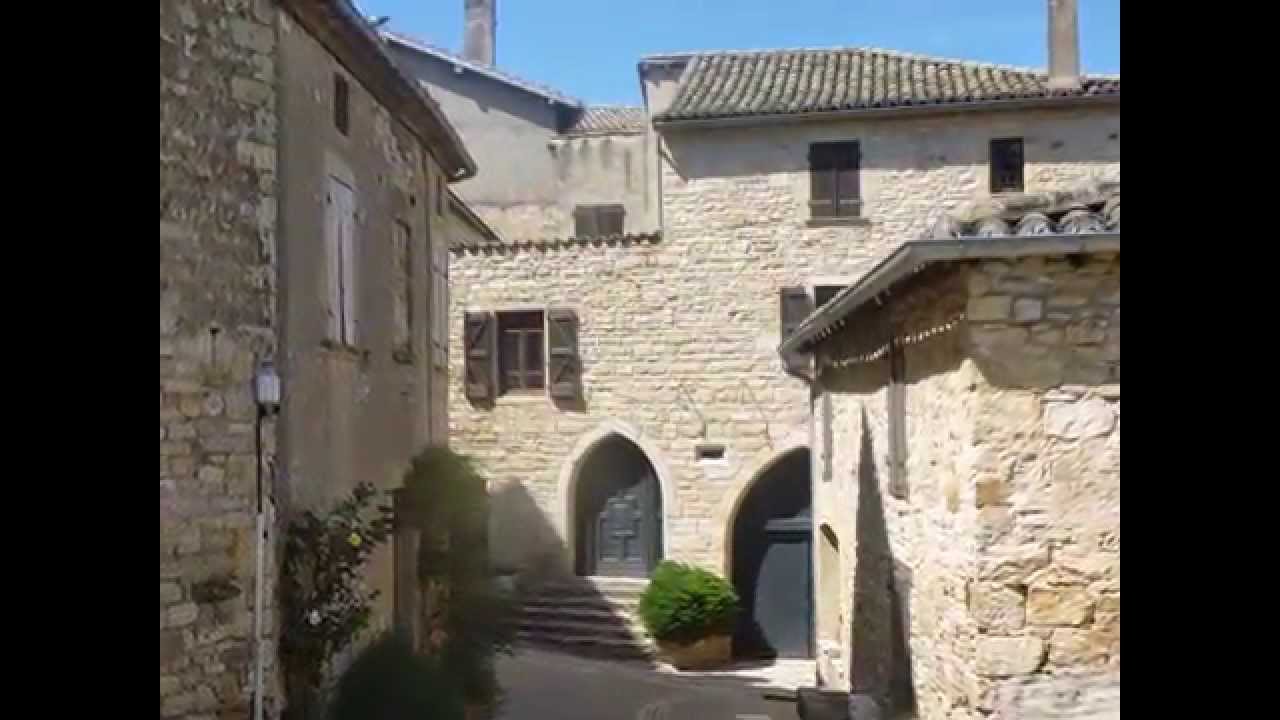 Visite et Balade &agrave; Puycelsi dans le Tarn (81), R&eacute;gion Midi-Pyr&eacute;n&eacute;es, France