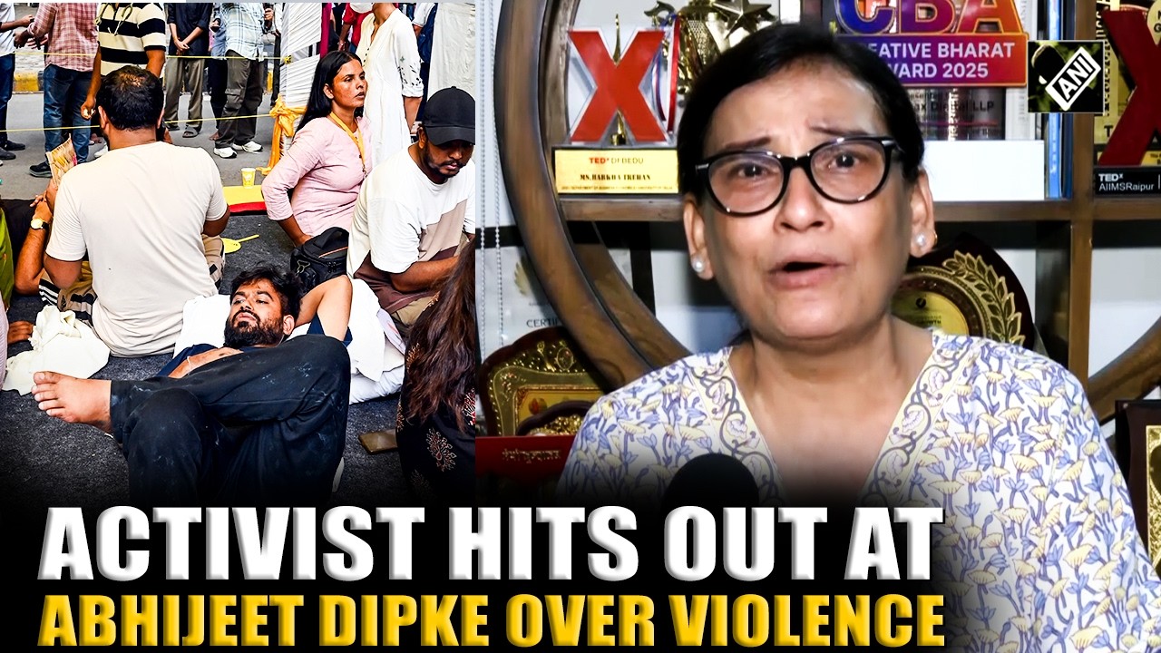 &ldquo;They are using Sonam Wangchuk&rdquo;,Activist who threw ink at Abhijeet Dipke alleges violence at protest
