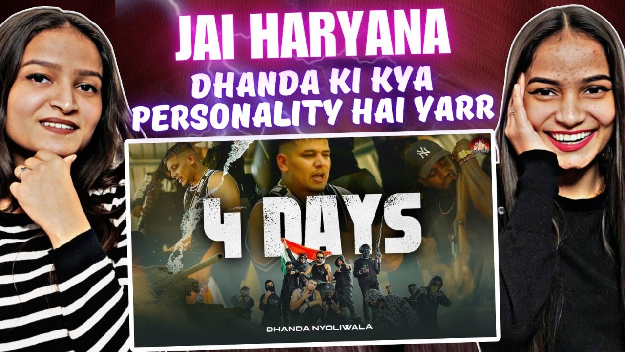 4 DAYS - DHANDA NYOLIWALA | Haryanvi Song | Reactions Hut |