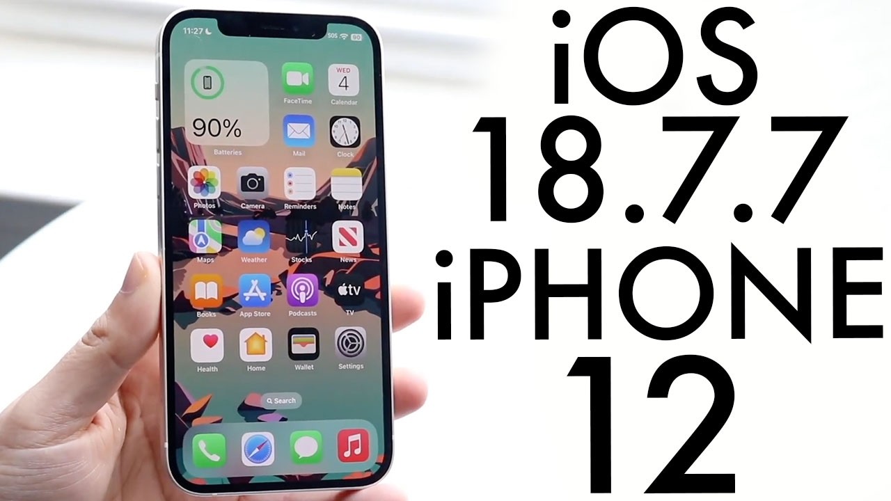 iOS 18.7.7 на iPhone 12! (Обзор)
