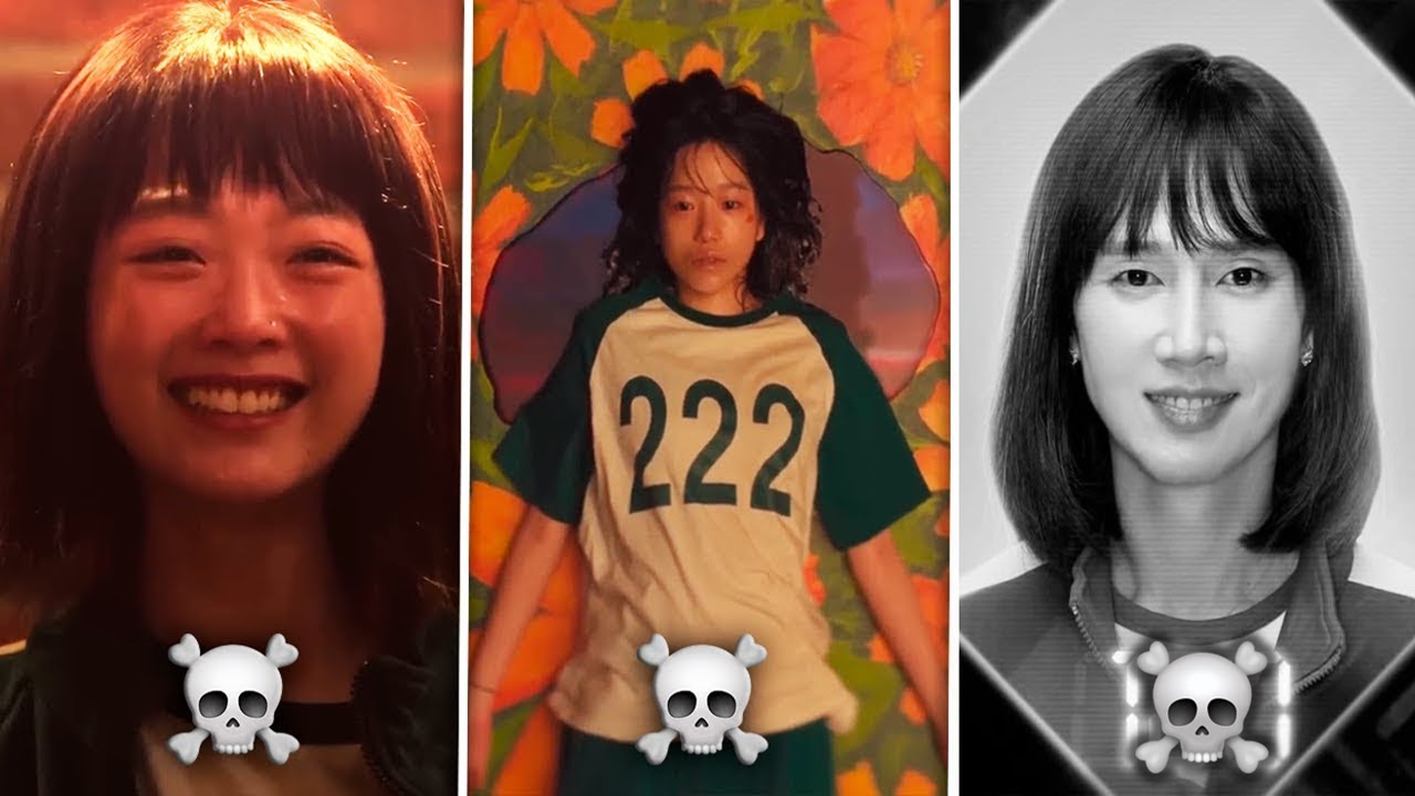 Top 10 Muertes Más TRISTES del Juego del Calamar 💔😭