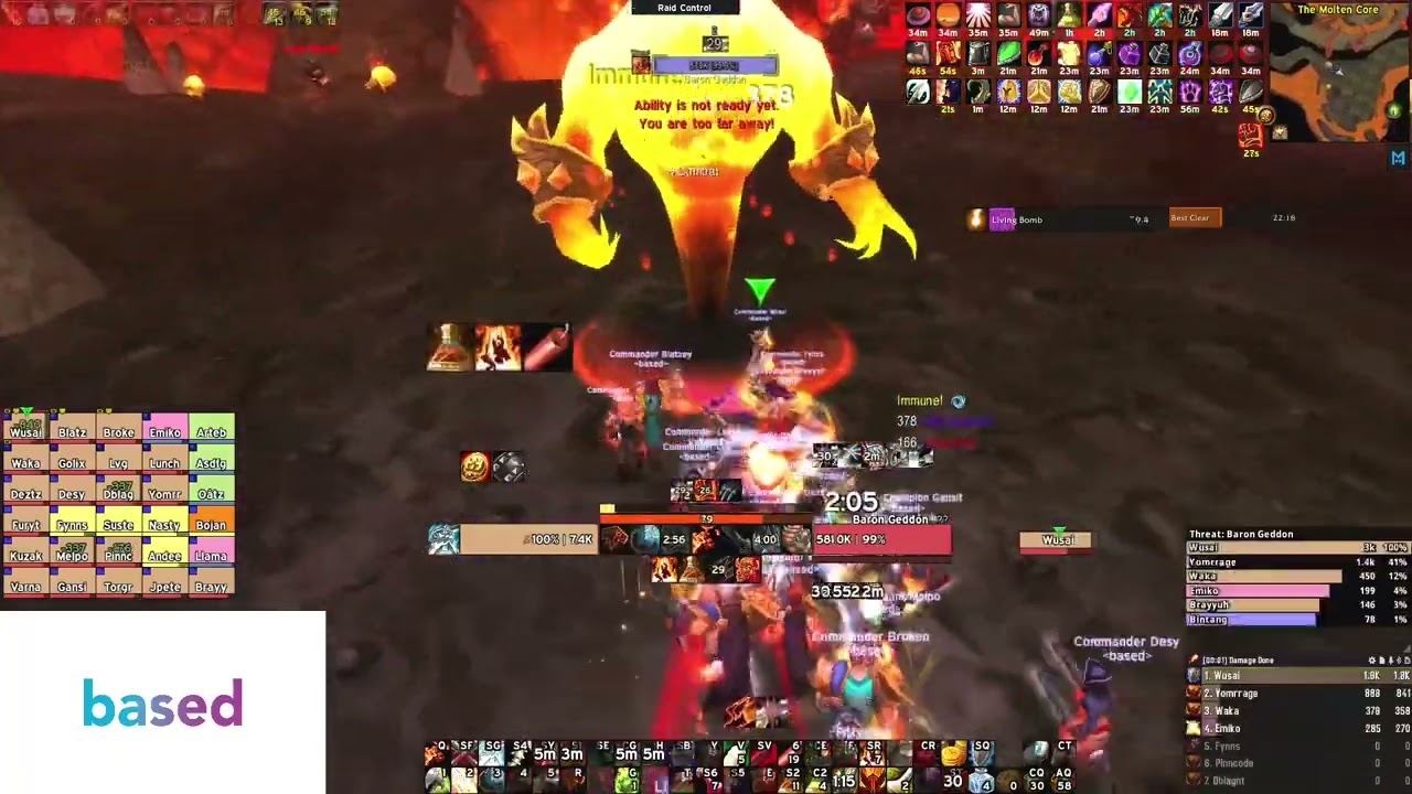 #1 World DPS Molten Core Alliance | World of Warcraft Classic Anniversary