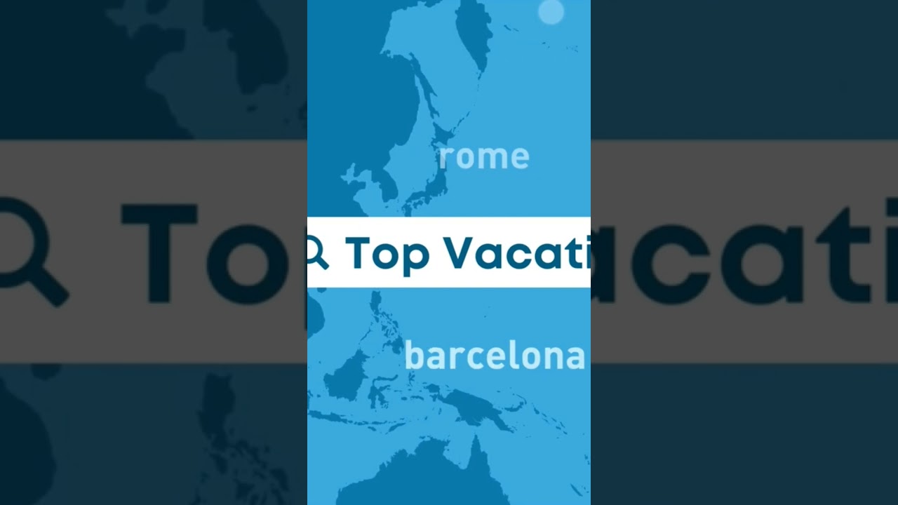 Top vacation destinations #shorts #top10places #bestdestinations #shorts