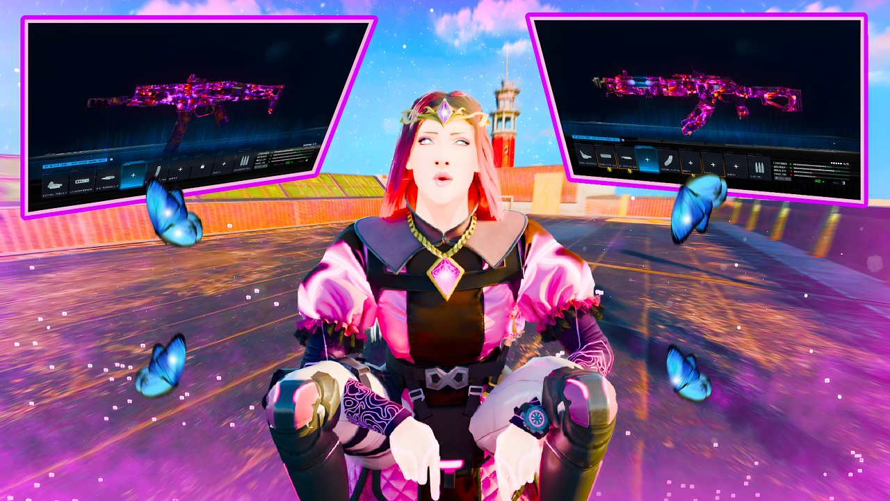 The New *META* LOADOUT for Rebirth island + Settings 👑