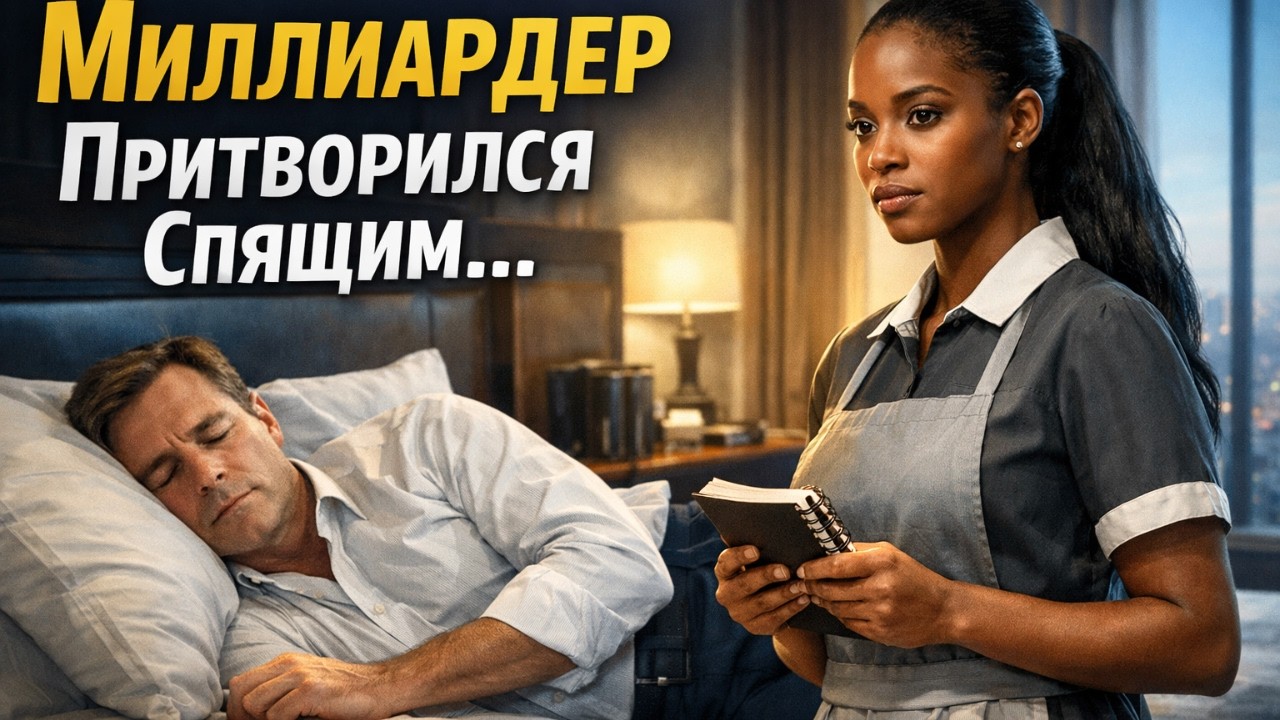 Миллиардер Притворился Спящим, чтобы Проверить Няню — Но То, Что Она Сделала, Спасло Его Компанию