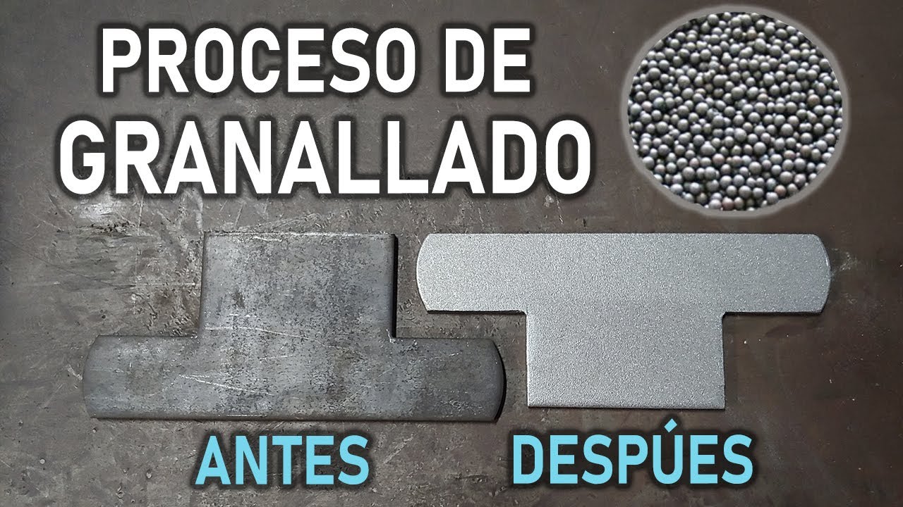 🔴 Proceso de granallado de piezas de acero  | CADINSA - Lima, Perú. 🔴