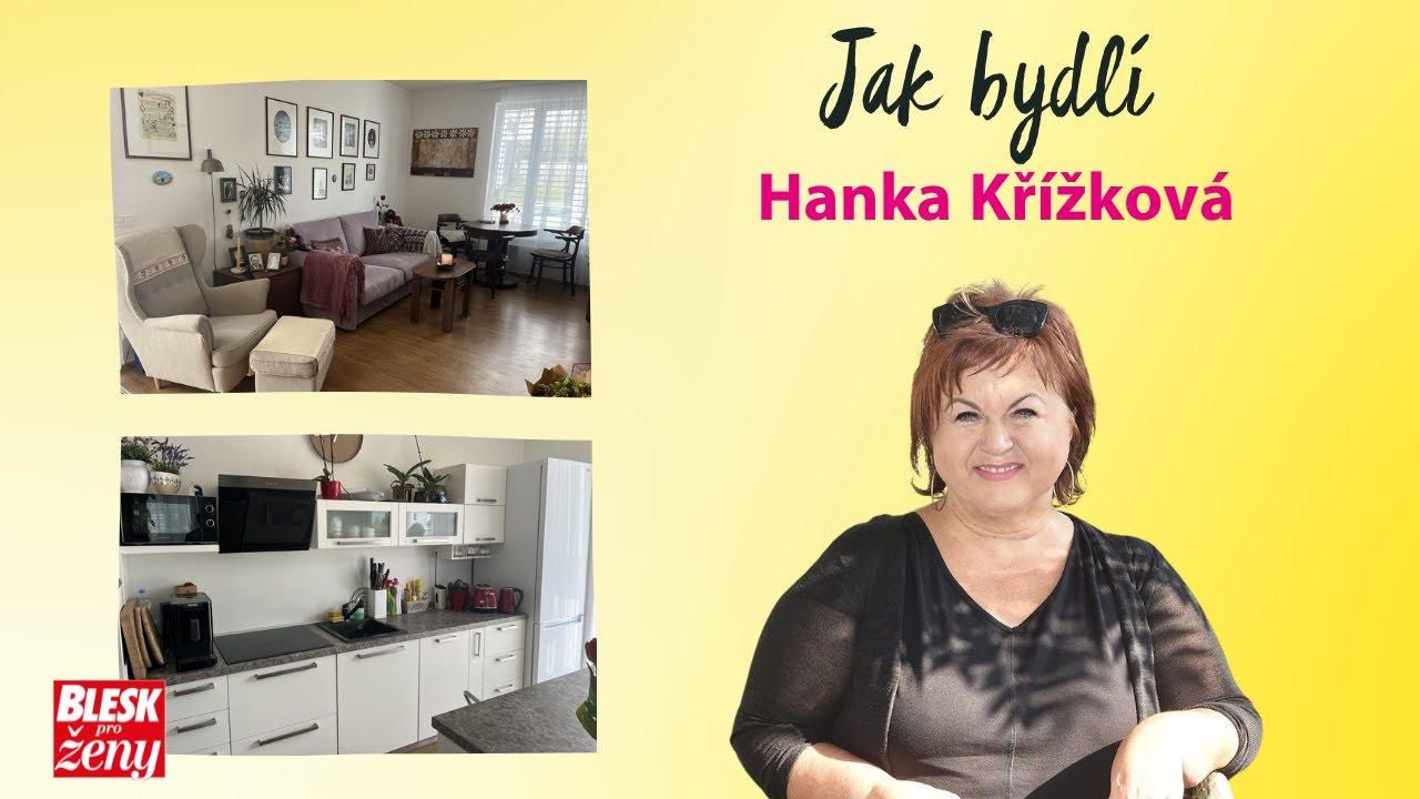 Bydlení Hanky Křížkové: Vysněná zahrádka i vlastní návrh kuchyně
