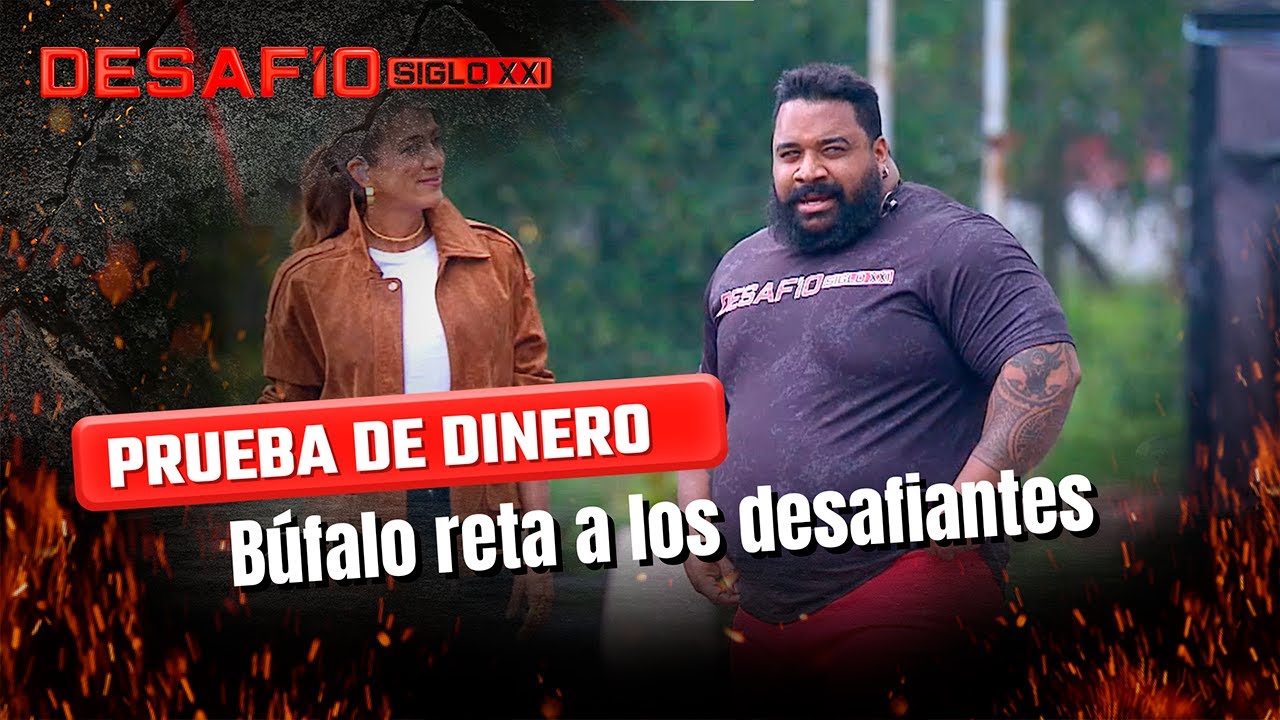 Búfalo en el Desafío: hala una tractomula y los competidores hacen lo mismo  | Desafío del Siglo