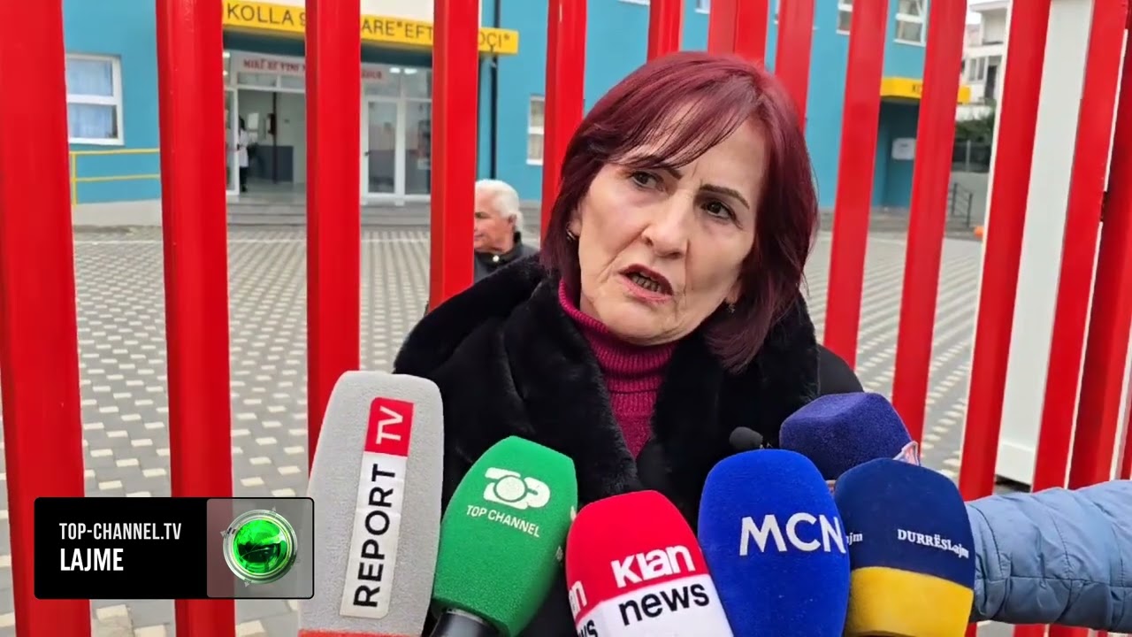 Top Channel/ Nxënësi me meningit akut, drejtoresha e shkollës në Durrës: Mjekët më thanë...