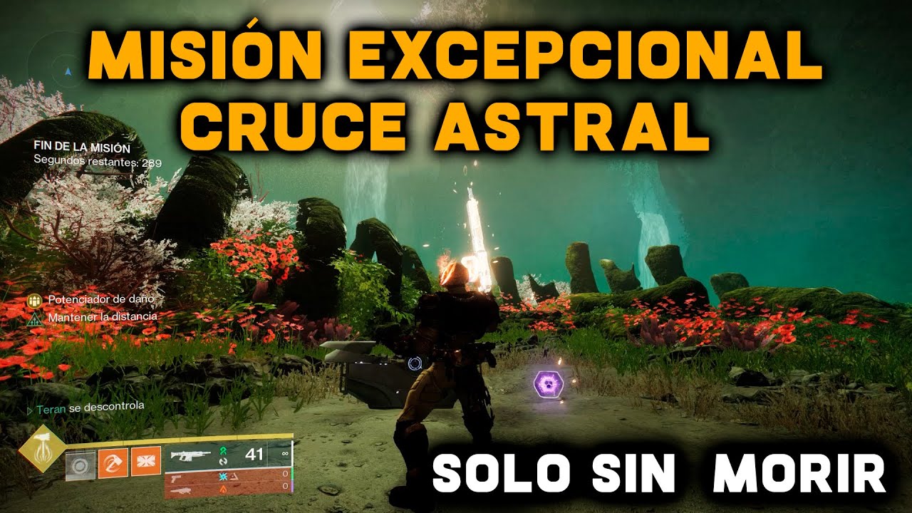 Misión Excepcional: Cruce Astral - Solo sin morir con TITAN - Destiny 2 Eclipse