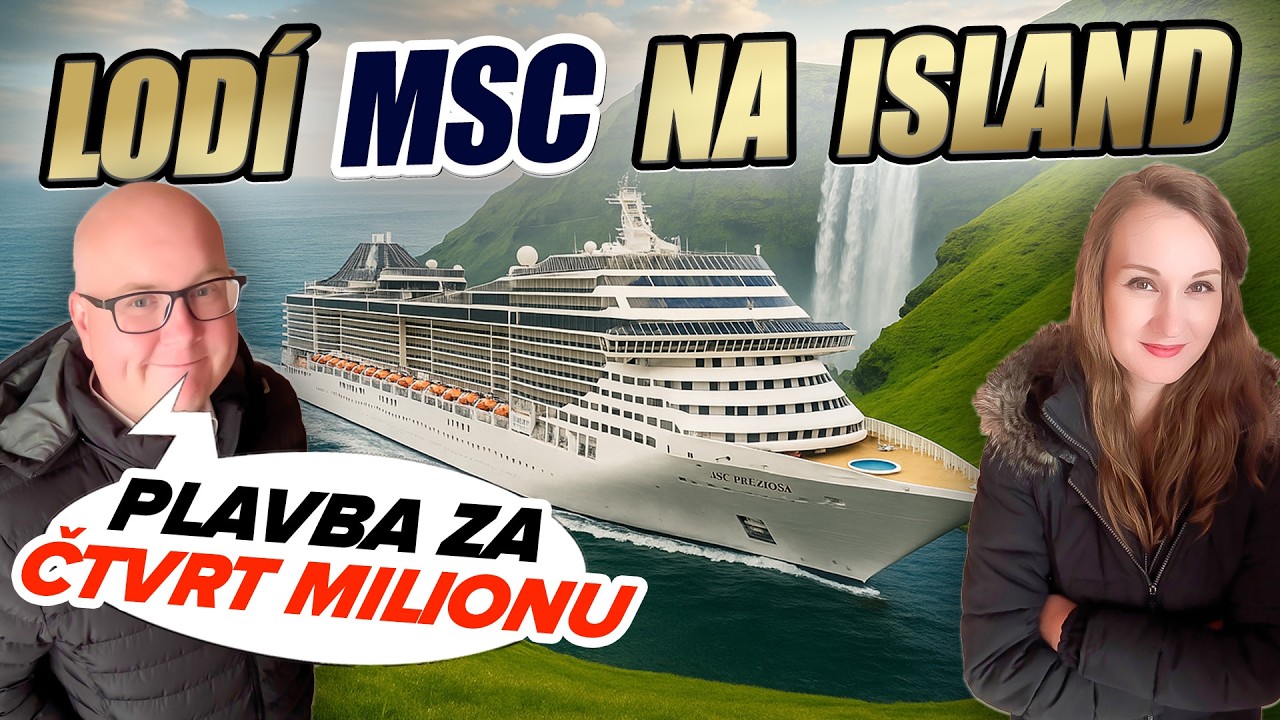 Plavíme se na lodi MSC Preziosa 🚢 | Jak to chodí na výletní lodi? |  Cesta záchranným člunem 😱