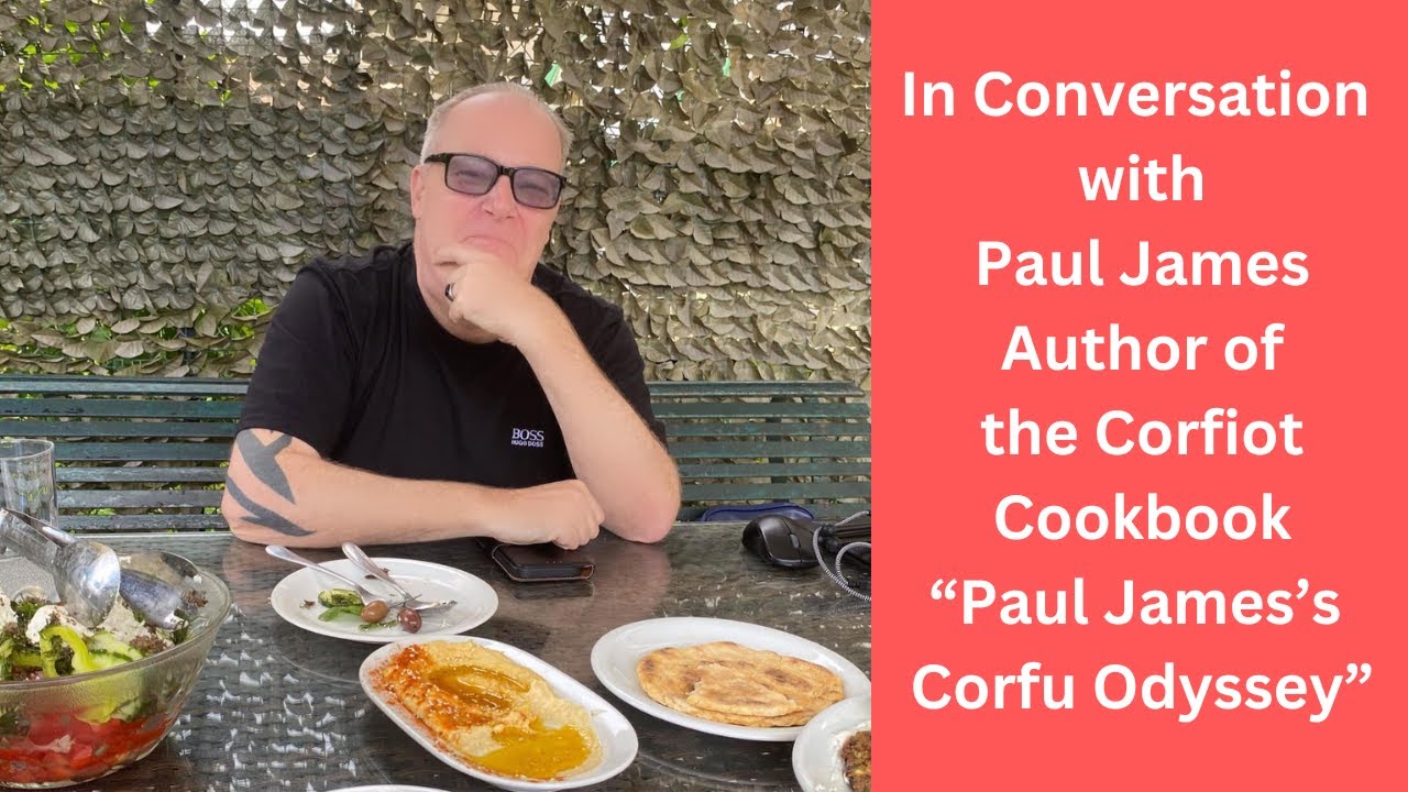 What Inspired Paul James to Write CORFU ODYSSEY?