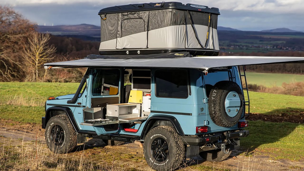 Tecrawl G-Camper — блаженство на бездорожье Mercedes G-Class!