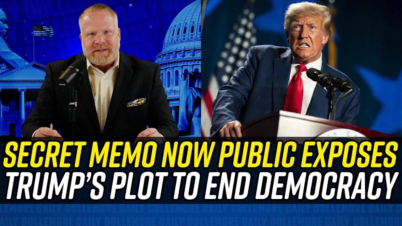 PREVIOUSLY SECRET TRUMP MEMO Shows Full Plot to End American Democracy in 2020!!!