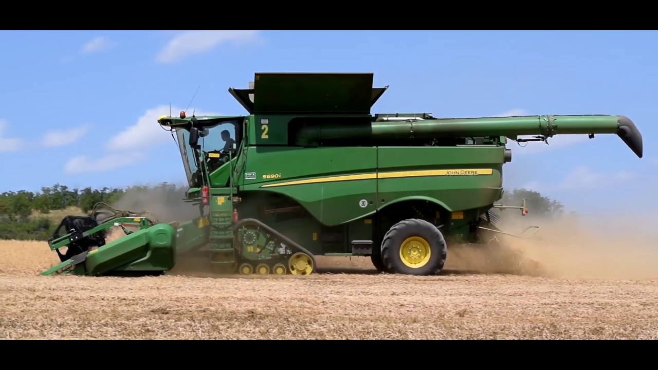 JOHN DEERE HARVEST - 4x John Deere S690i tracks + 640X - Agroservis Višňové