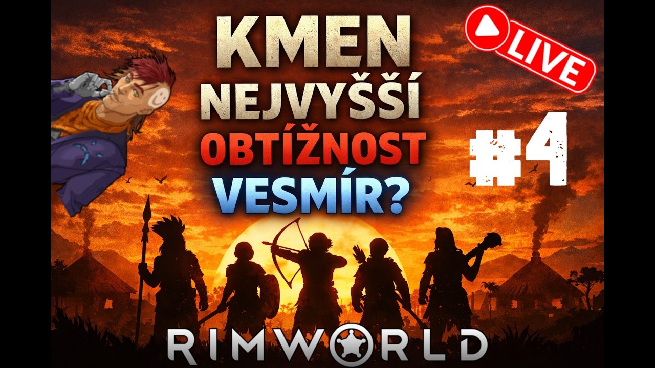 Na hraně zhroucení | Prohrávat je zábava | RimWorld CZ/SK