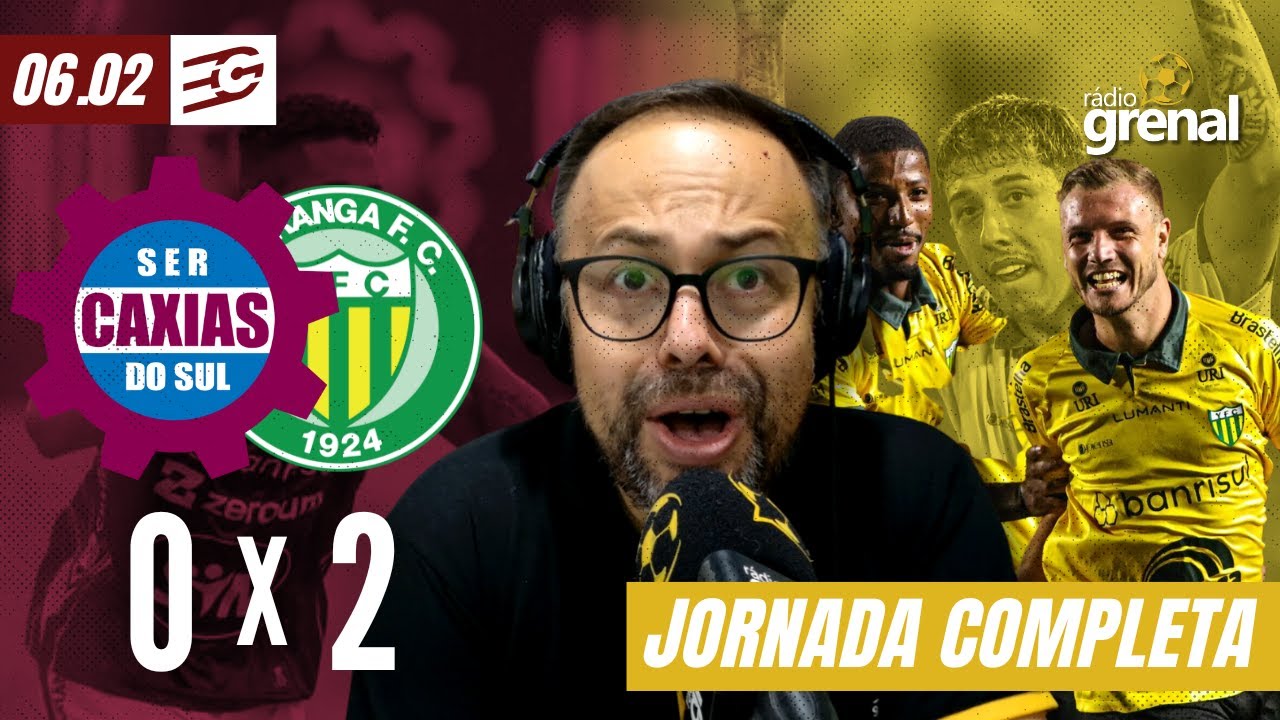 ESQUENTANDO O JOGO: CAXIAS X YPIRANGA | GAUCHÃO | 06/02/2026