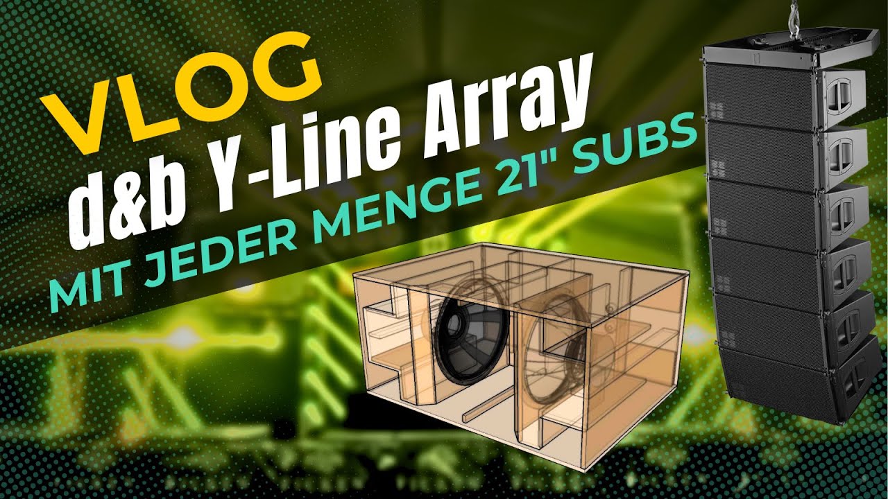 VLOG: 21” Basswand mit d&b Y-Line Array – Technik-Update bei der Letzten Sektbar 2025