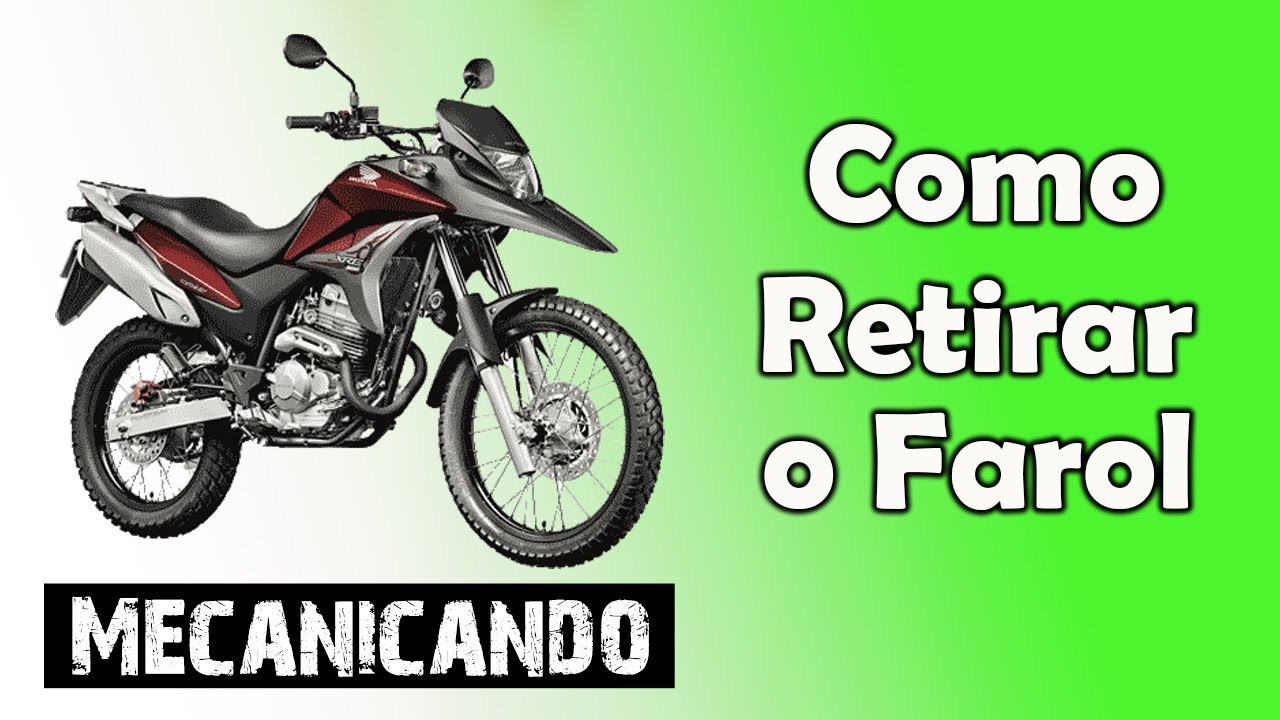 Como Retirar o Farol da Honda XRE 300