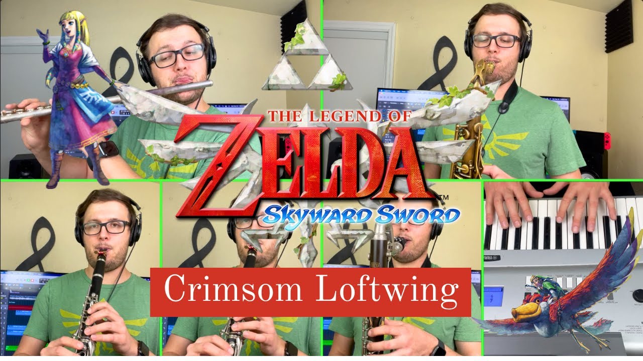 Zelda: Skyward Sword - Crimson Loftwing