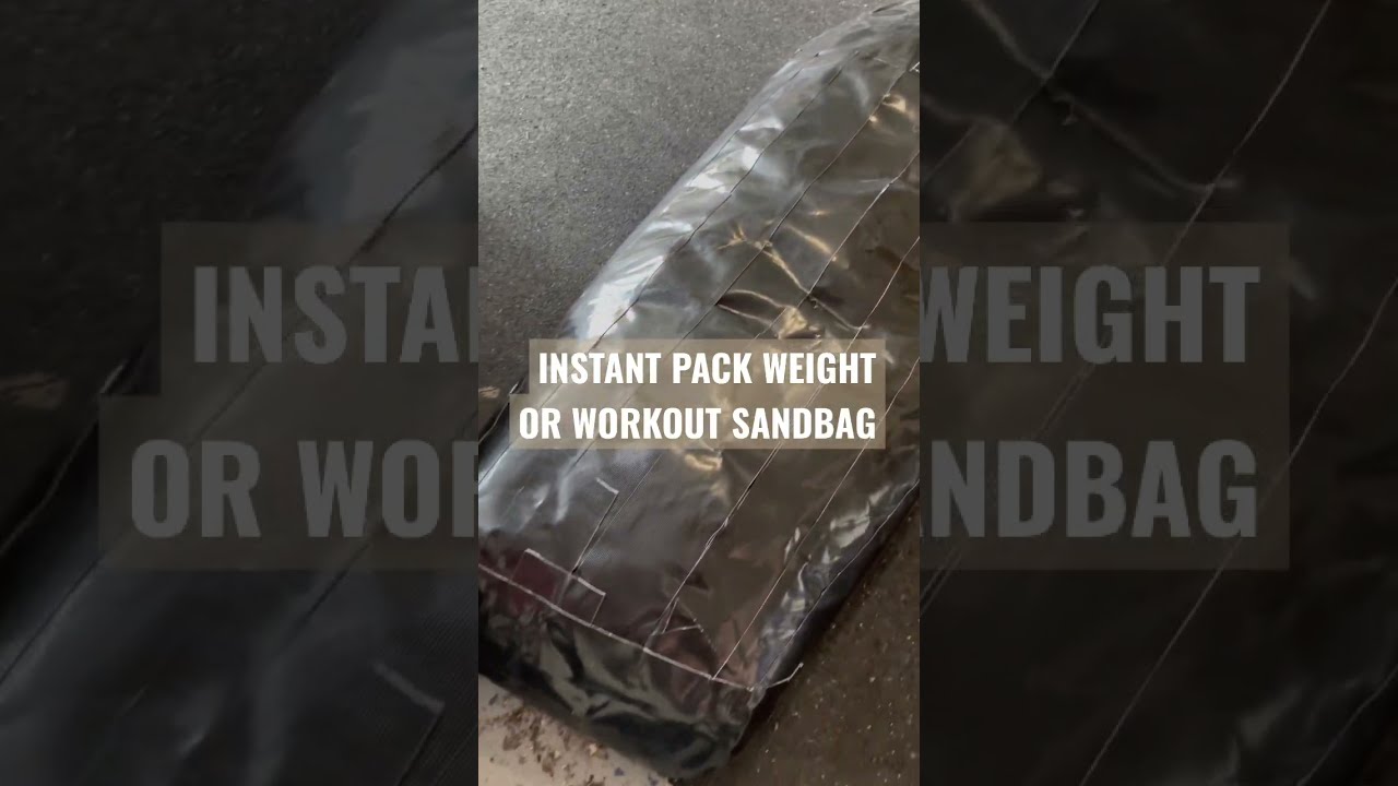 DIY TRAINING SANDBAG UNDER $30 #shorts