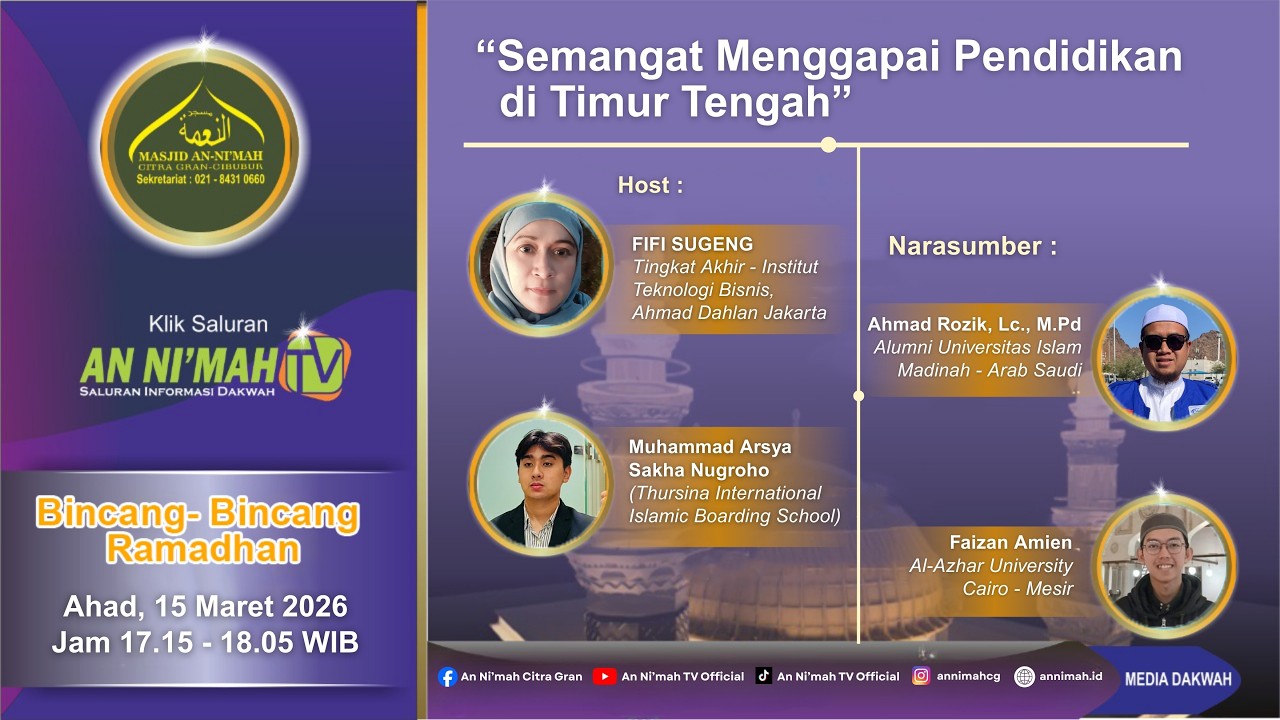Semangat Menggapai Pendidikan di Timur Tengah | Bincang Bincang Ramadhan