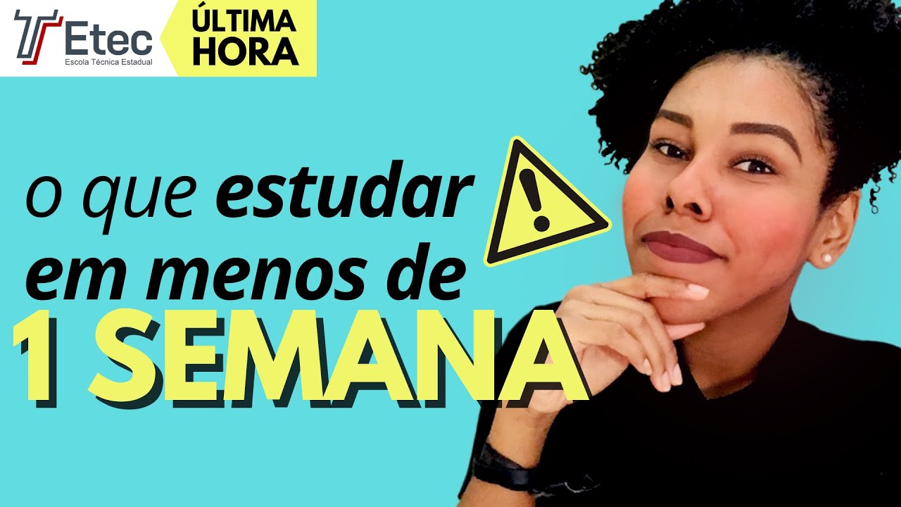 PASSE NA ETEC EM POUCO TEMPO | MATEMÁTICA para quem não sabe NADA e quer passar no Vestibulinho 2026