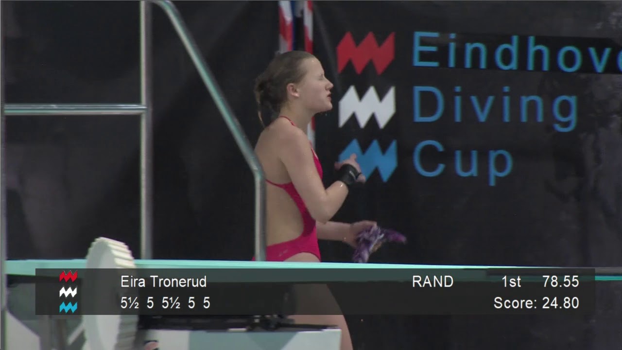 Girls B platform - Eindhoven Diving Cup 2019