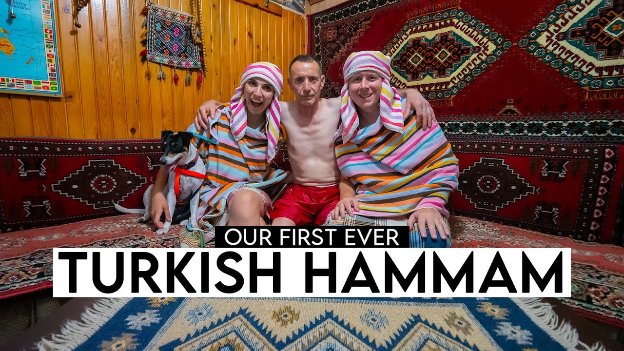 Traditional Turkish Hammam Bath Experience | Vanlife Turkey