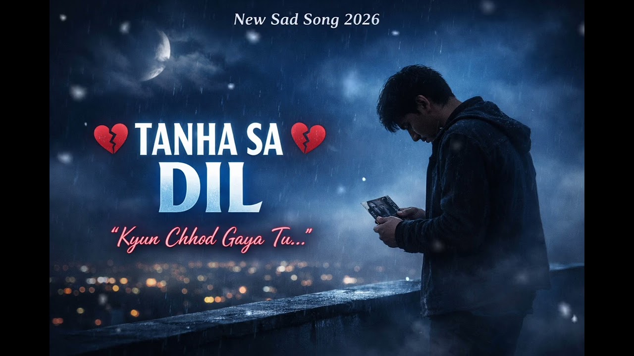 Tanha Sa Dil 💔 | New Sad Song 2026 | Kyun Chhod Gaya Tu | Emotional Hindi Song