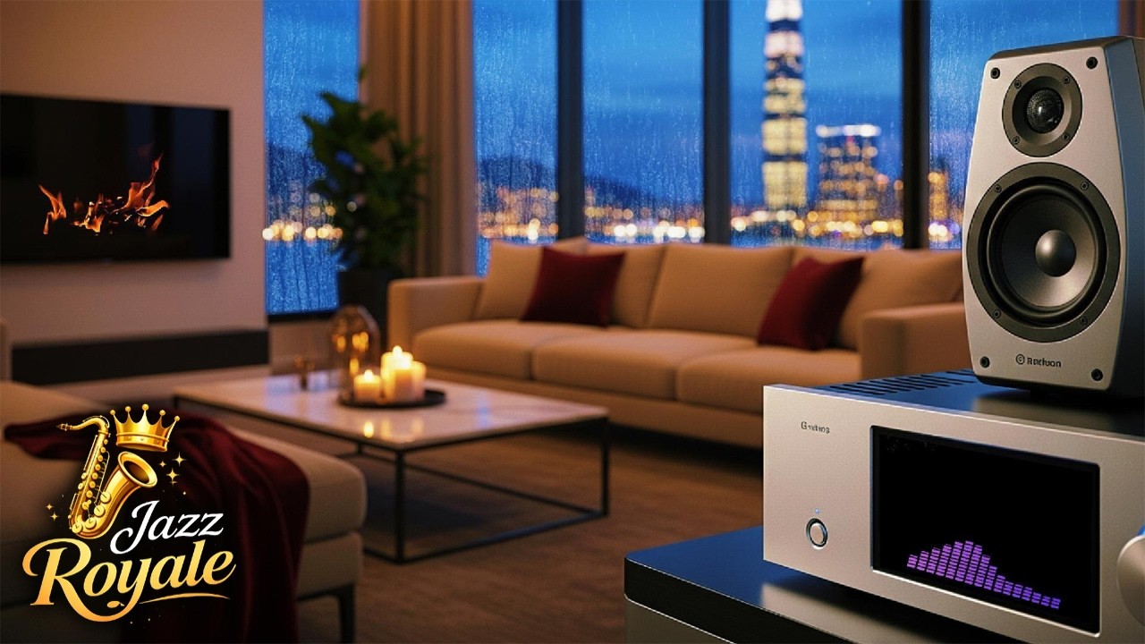 Romantic City Night Jazz 🌙 Elegant Lounge Music for Dinner & Romantic Ambience