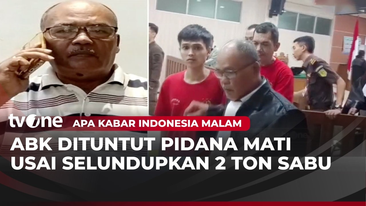 ABK yang Terlibat Penyelundupan Dua Ton Sabu di Tuntut Pidana Mati | AKIM tvOne