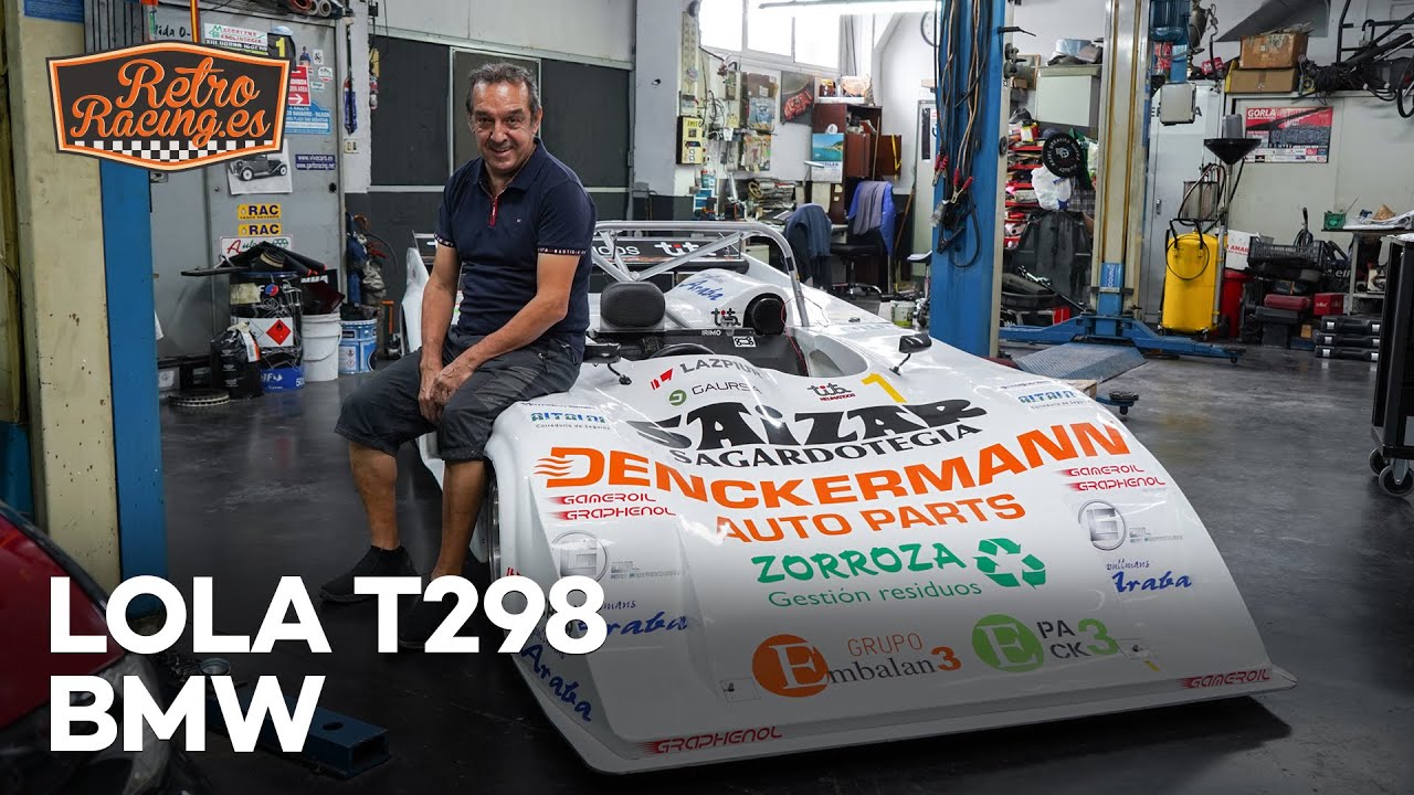 La barqueta Lola T298 BMW de Aitor Zabaleta