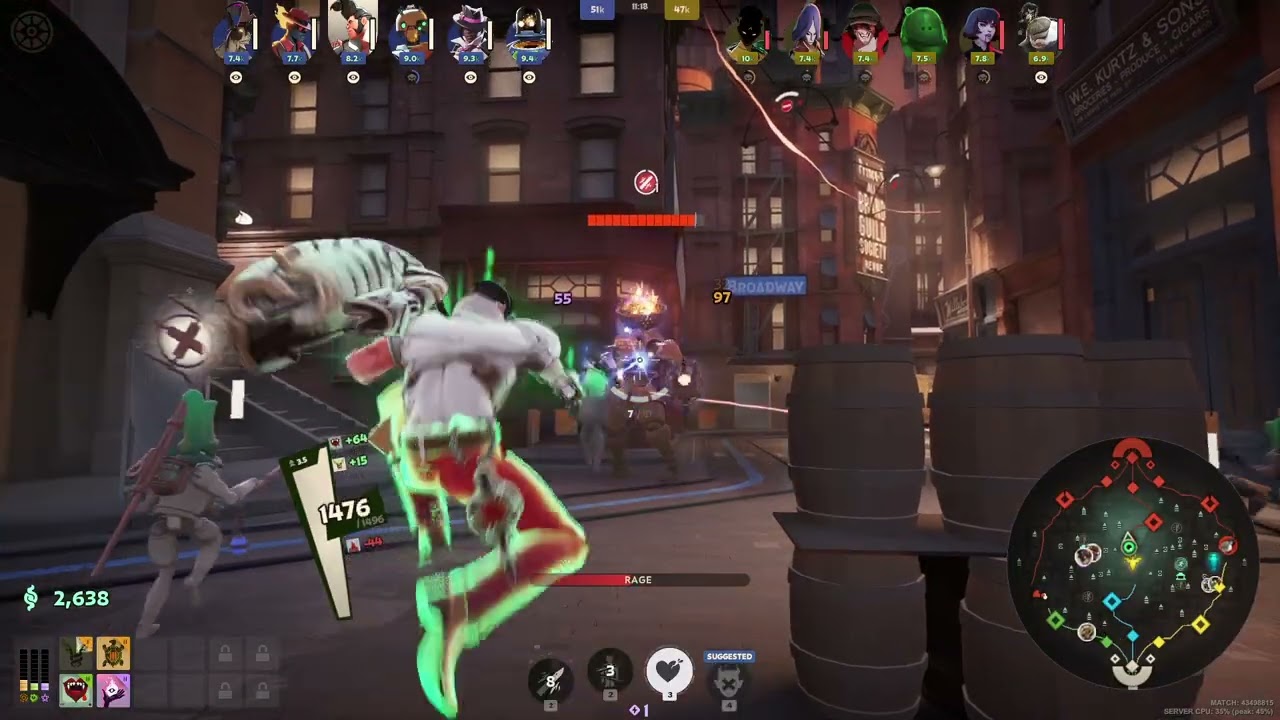 Deadlock Closed Alpha Shiv match - third match ever! learning!