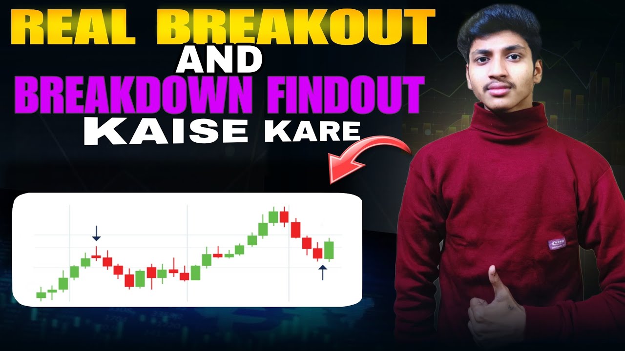 Real breakout and breakdown ko findout kasai kare stock market with trading Mai 📊📈💯