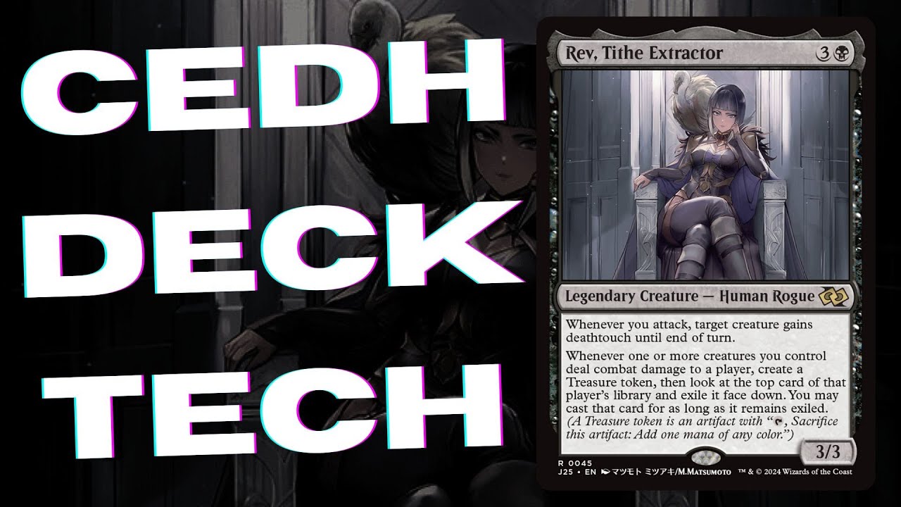 Rev, Tithe Extractor mono black cedh deck tech