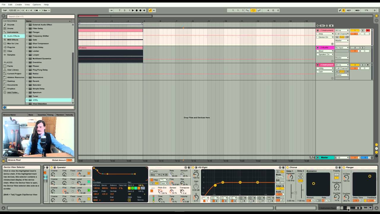 Operator - wide layered neuro reese tutorial