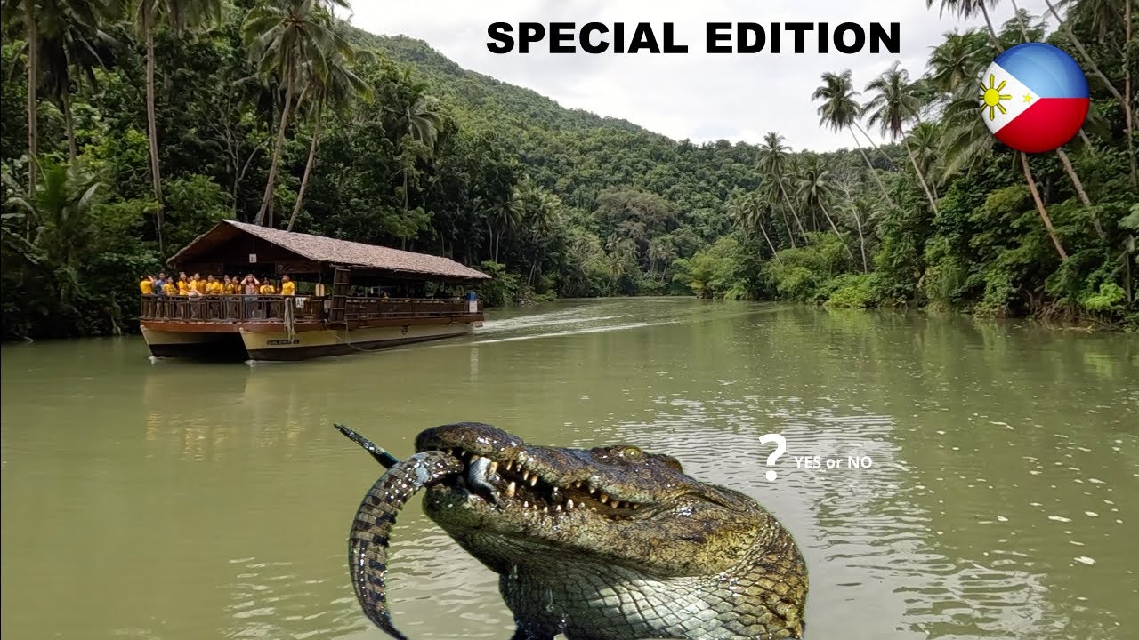 Loboc (Bohol) Floating Restaurants. Philippines