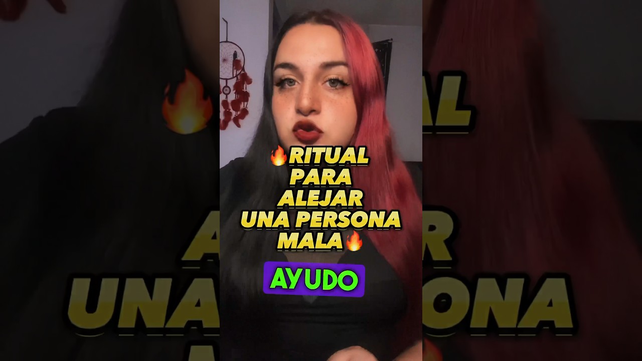 ALEJAR UNA MALA PERSONA 🔥 #brujeria #bruja #consejo #recetas #witch #hechizo #magia #proteccion